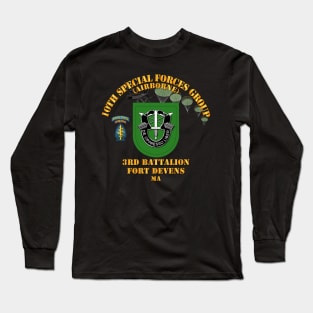 3rd Bn 10th SFG - Ft Devens MA Long Sleeve T-Shirt